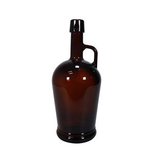 Stakitølflaske, 2 Liter, Amber (Ekskl. Prop)