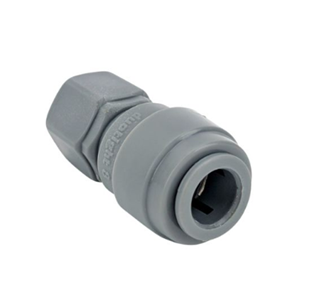  Push Fit Fitting 1/4" Gevind Til 8 Mm Indstik
