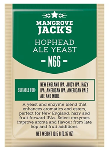 Hop Head Ale Yeast - M66 - Brev Med 10 Gram