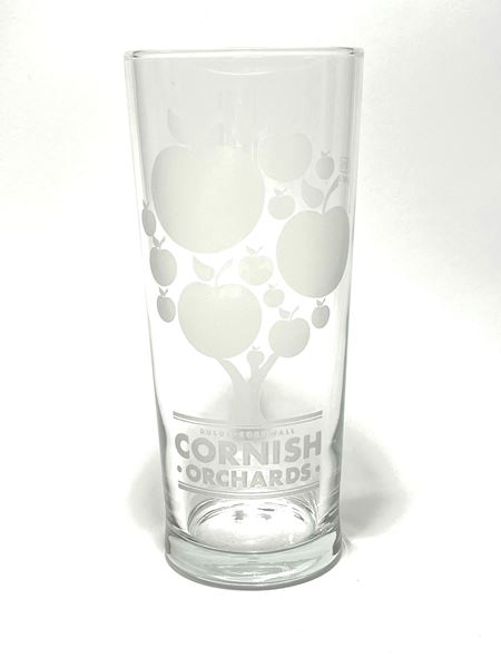 Cornish Orchard Pint cider glas