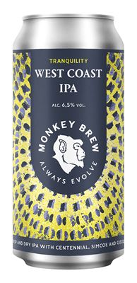 Tranquility - Westcoast IPA - Monkey Brew