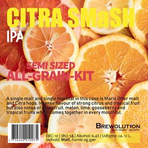 Billede af Citra Smash IPA - 12 L Semi Størrelse