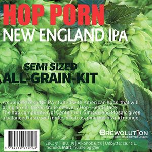 Billede af Hop Porn New England IPA - 12 L Semi Størrelse