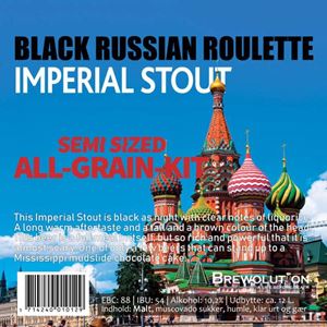 Billede af Black Russian Roulette Imperial Stout - 12 L Semi Størrelse