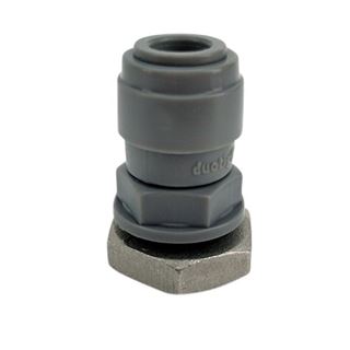 Billede af Bulkhead Fitting 8 mm - 1/4"